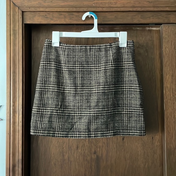 Houndstooth mini skirt - Picture 1 of 5